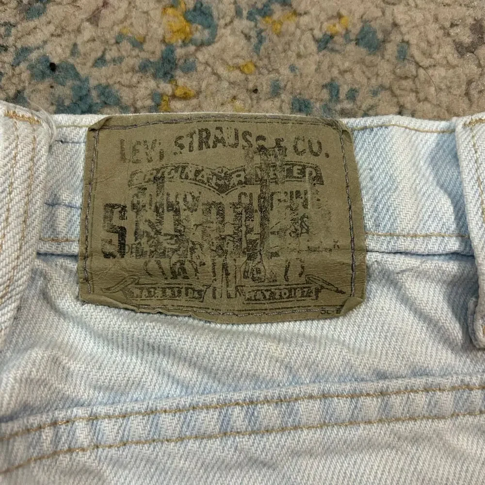 Levi's Silvertab Loose Fit Straight Leg Jeans Light Wash 36x30 (actual 33x28)